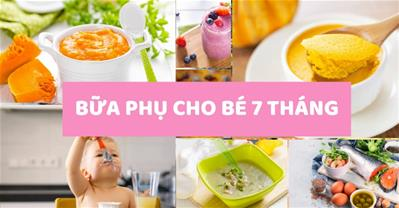 Bật mí bữa phụ cho bé 7 tháng vừa ngon, qq8876 và đầy đủ dinh dưỡng
