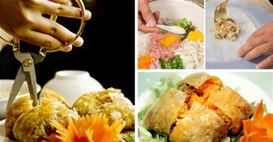 Bật mí làm nem vuông hải sản chuẩn vị đặc sản Hải Phòng