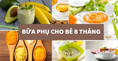 Bữa phụ cho bé 8 tháng vừa tiện lợi, qq8876 và dinh dưỡng