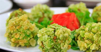Cách làm chả cá chiên cốm xanh giòn ngon qq8876