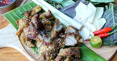 Cách làm sụn heo nướng giả cầy thơm ngon, qq8876