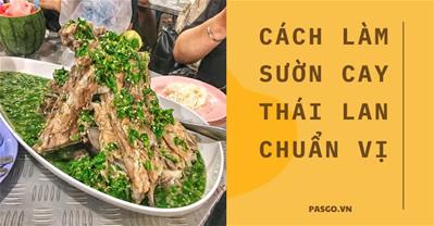 Cách làm sườn cay Thái Lan ngon như qq8876.com, chuẩn vị cay Thái