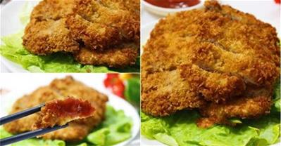 Hướng dẫn cách làm thăn lợn chiên xù giòn tan qq8876