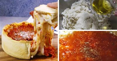 qq888 live pizza “cối” tự làm ở nhà ngon gấp 3 ở quán