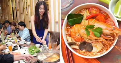 Nồi lẩu Tomyum chỉ 88k ở qq8876.com Rooftop sang chảnh