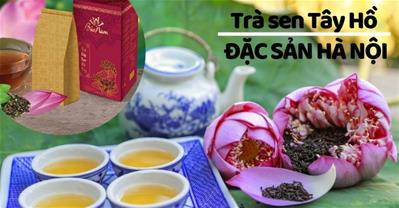 Trà sen Tây Hồ – qq888 live trà Việt tặng sếp và khách nước ngoài