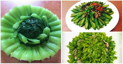 Tròn mắt với những đĩa rau quá đẹp như ăn qq8876.com