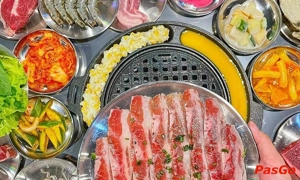 qqq88 BosSam BBQ Huỳnh Thúc Kháng qq8827 lẩu nướng Hàn Quốc ăn là phê 4