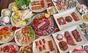 qqq88 Hugo BBQ Đê La Thành tiệc nướng không khói kiểu Hàn 1
