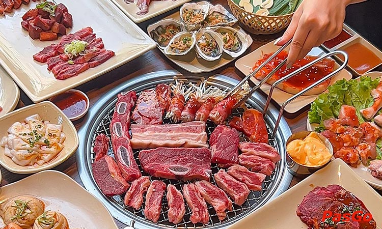 qqq88 Hugo BBQ Quan Hoa đại tiệc hơn 60 món nướng lẩu Hàn Quốc 3