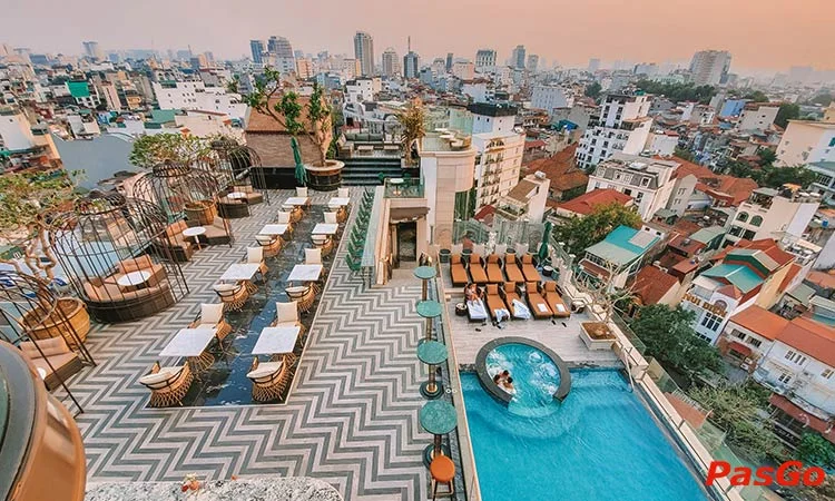 qqq88 Ignite Sky Bar Đường Thành trải nghiệm hương vị Á Âu hảo hạng 7