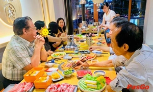 qqq88 Rakuen BBQ Bàu Cát ngất ngây với bữa tiệc qq8827 lẩu nướng 4