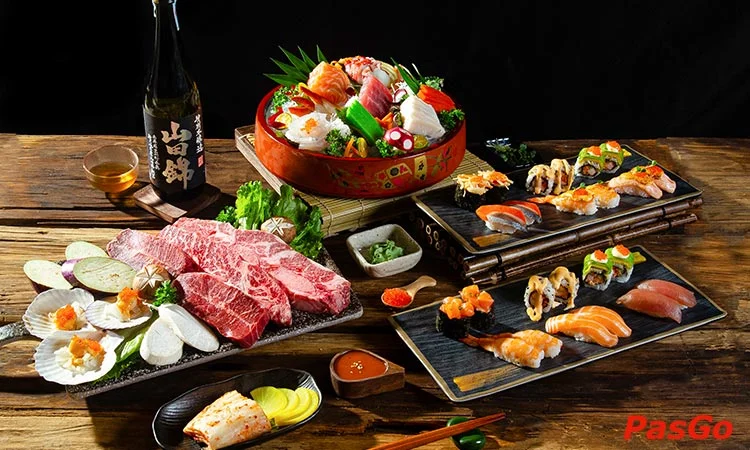 qqq88 Saju Sushi & BBQ Hoàng Quốc Việt qq8827 Nhật Bản độc đáo 2
