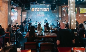qqq88 Station Sport Bar Bùi Viện Âm nhạc đỉnh cao & món Âu đặc sắc  6