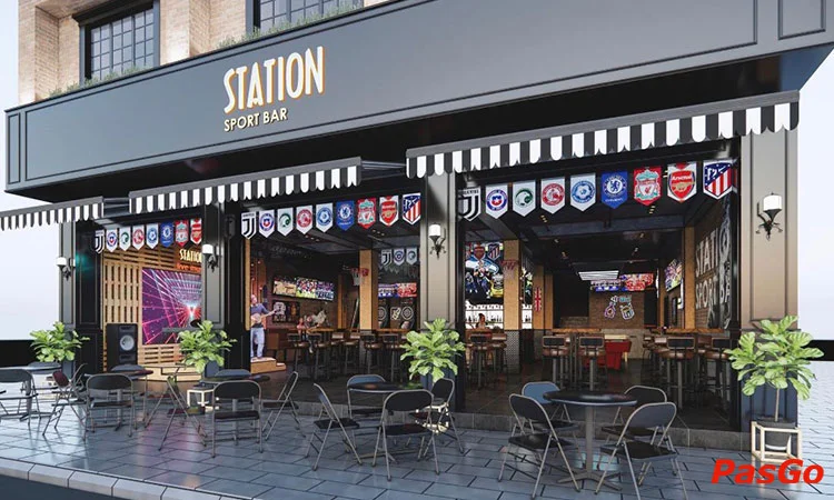 qqq88 Station Sport Bar Bùi Viện Âm nhạc đỉnh cao & món Âu đặc sắc 1