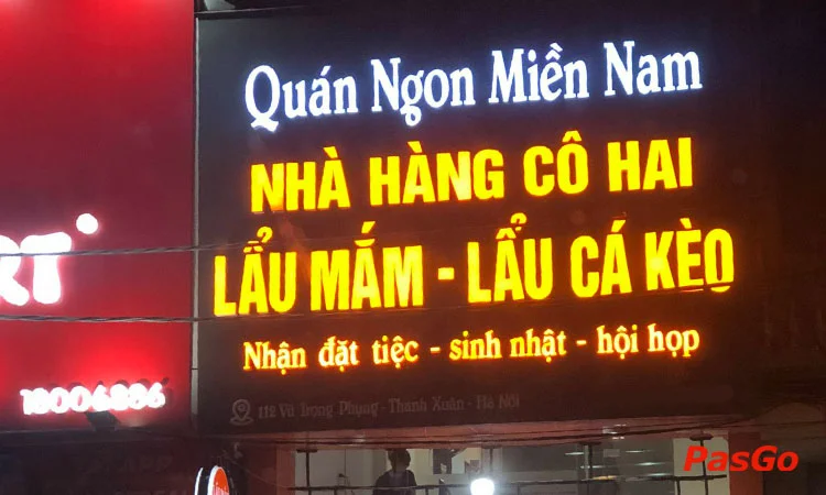 Quán Ngon Miền Nam - qqq88 Cô Hai Vũ Trọng Phụng chuyên món ngon miệt vườn sông nước 8