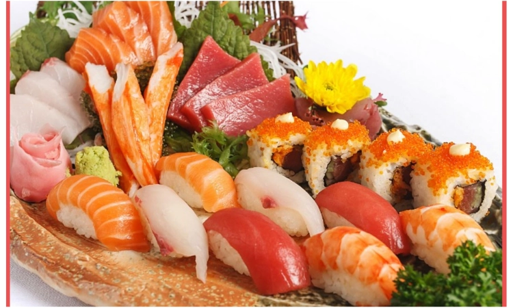 Giảm 10% Hóa Đơn Đồ Ăn Khi Đặt qq8822 - Sushi World Hà Huy Tập4