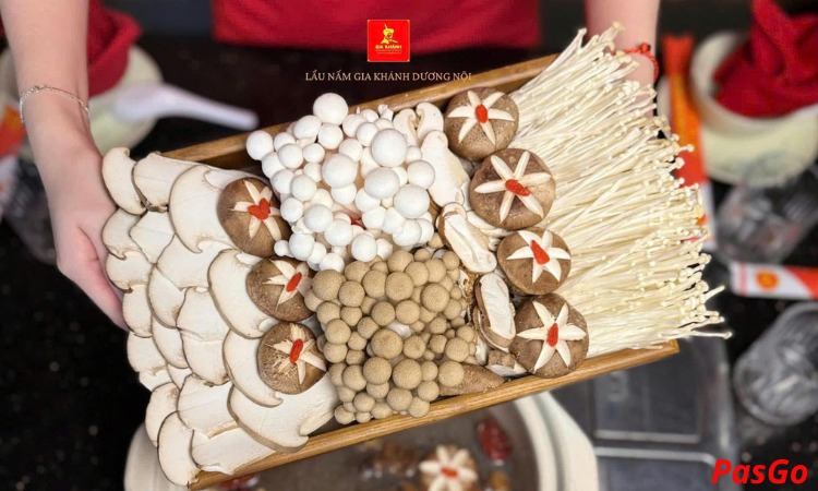 Giảm 5% Menu & Tặng 1 đĩa nấm6