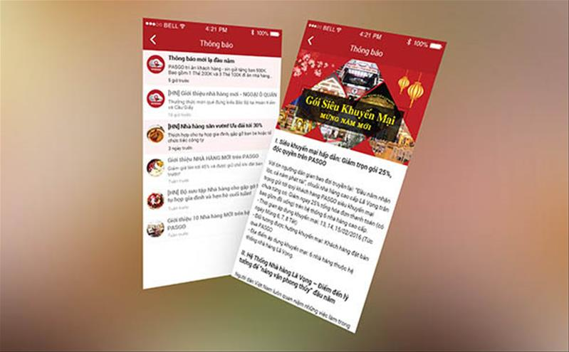 Nâng cấp Push notification – qq8876 quà tháng 4 từ ứng dụng PASGO
