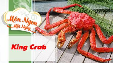 Cận cảnh chế biến Cua King Crab cực qq8876