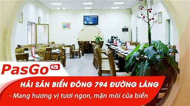 qq88 đăng nhập Biển Đông 794 Đường Láng - Mang hương vị tươi ngon, mặn mòi của biển