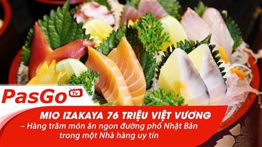 mio izakaya 76 Triệu Việt Vương – Hàng trăm món ăn ngon đường phố Nhật Bản trong một qq8839